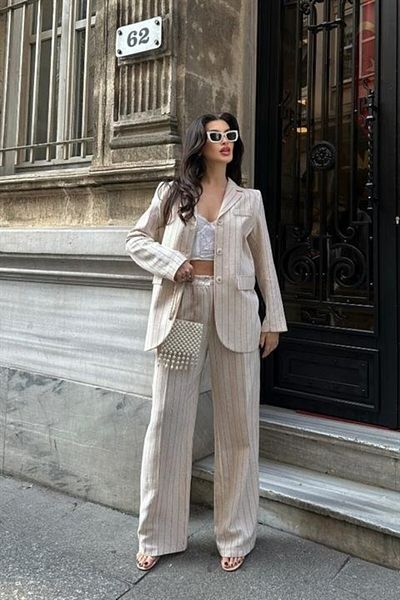leyla sanat sanata yeni bir bakış açısı Two Piece Sets - Regular fit