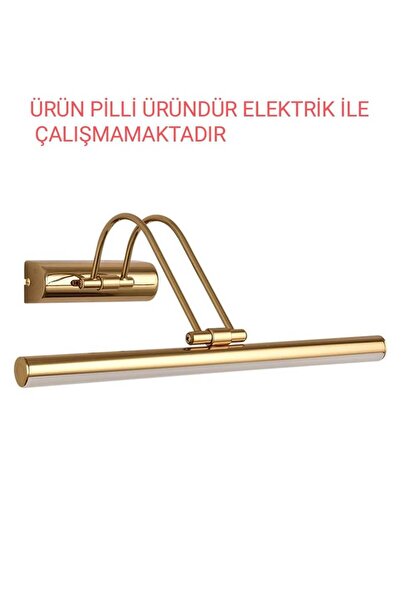 ELSA 35 cm Pilli Aplik Ayna Üstü ve Tablo Aydınlatması 4000K DOĞAL IŞIK