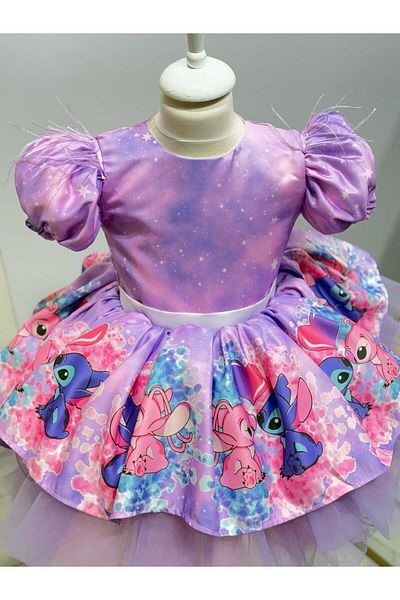 Star Kids Lilo and Stitch Dress for Girls