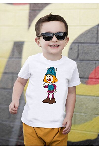 venüsdijital Вікінги Дизайн Футболка для хлопчиків