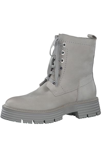 Marco Tozzi Damen Elegante Stiefelette Premio 2-25217-29 Grau 203 Quartz Nubuck Leder mit MT Feel