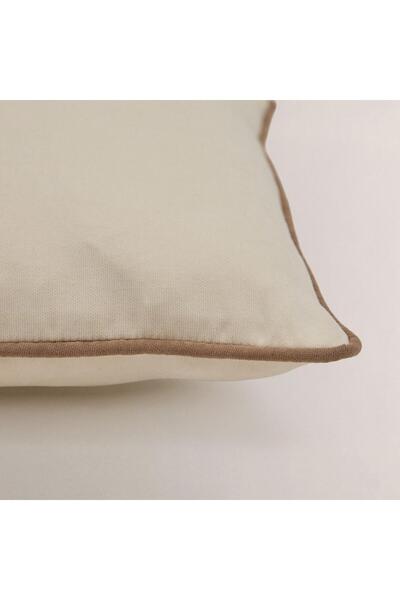 Vanilla Home Efe Piping Detailed Flat Throw Pillow Cover