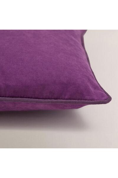 Vanilla Home Efe Piping Detailed Flat Throw Pillow Cover
