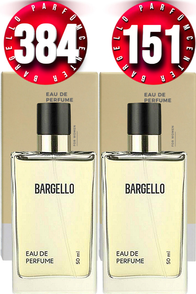 Bargello Parfüm 384 Kadın Parfüm Floral 50 Ml EDP + Bargello 151 Kadın Parfüm Floral 50 Ml EDP