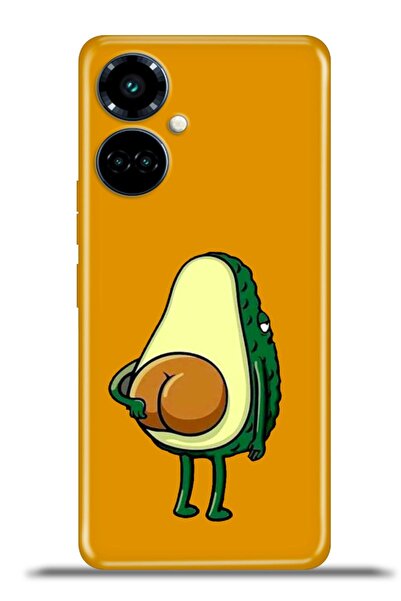 TECNO Camon 19 Pro Kılıf Esnek Silikon Kapak Kamera Koruma Özel Tasarım - Avocadass
