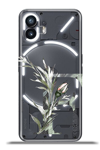 NOTHING Phone 2 Uyumlu Kılıf Kapak Esnek Silikon Kamera Koruma Kişiye Özel Ha...