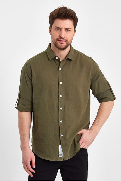 Weyeze Linen Ae-Y13007Lns Basic Shirt