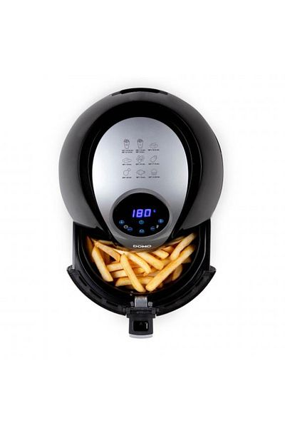 Domo Φριτέζα θερμού αέρα DO509FR, 3,5 L, οθόνη LCD, ρυθμιζόμενος θερμοστάτης, 1500W