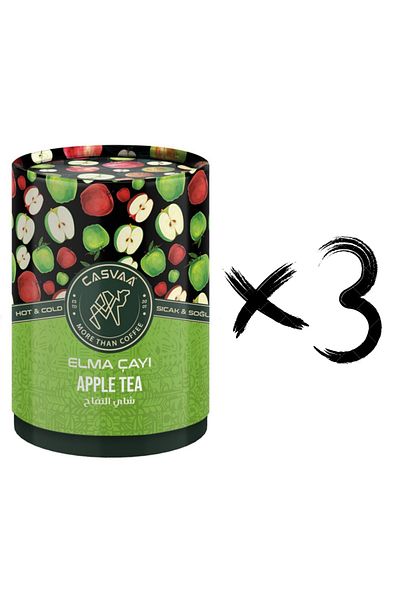 CASVAA COFFE Apple Tea Triple 200Gr X 3 Pastry Pack