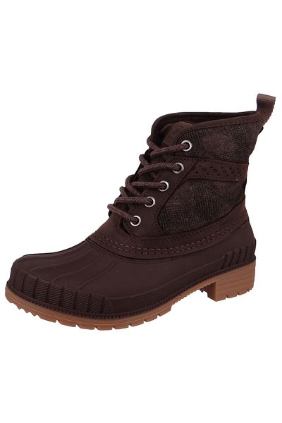 Kamik Damen Winterstiefel Stiefel Sienna Mid 2 NK2477 Braun JAV Java Leder/Synthetik mit DOVER & EVA