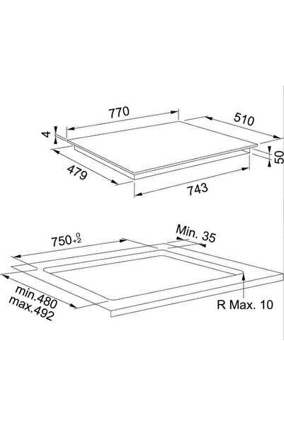 Franke Siyah Ankastre Set (BEAT XL BK MATT F80 Ada Tipi Davlumbaz FMA 804 I F Bk İndüksiyonlu Ocak -
