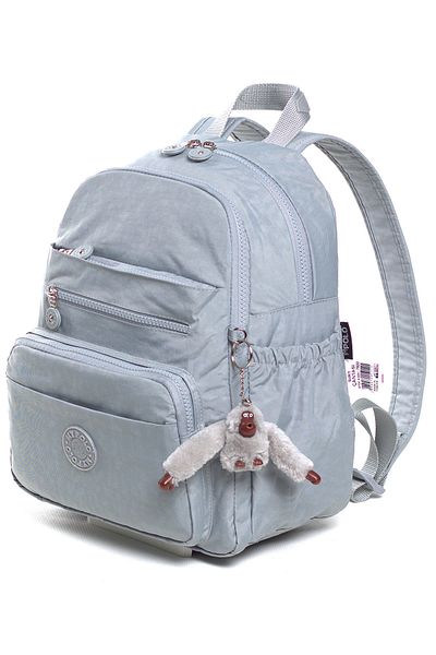 Go Veform Women's Daily Backpack Waterproof Crinkle Fabric, Small Size, Multi-Pockets Myp8745 Gray