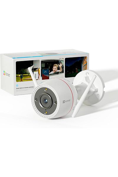 EZVIZ 4MP Two-Way Talk Outdoor Camera for Home Security Outside, WiFi Surveillance Camera, Color Nig
