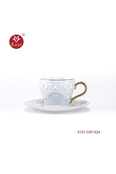 Rose CR-2121-COF-A24 - Turkish Coffee Cups