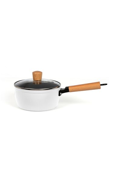 LİVOO Saucepan with lid MEP132W, diameter 18 cm