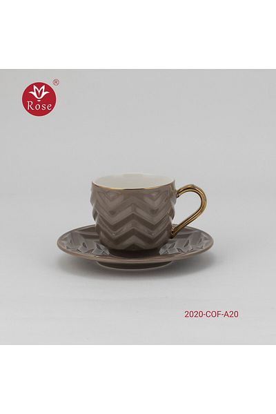 Rose CR-2020-COF-A20 - Turkish Coffee Cups