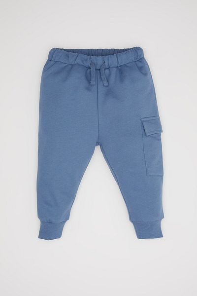 DeFacto Pantaloni de trening drepti cu buzunar cargo pentru bebelusi - cu talie elastica D3930a524wn