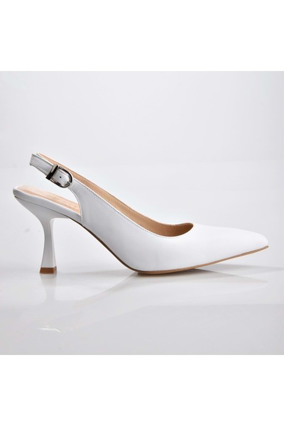 NİSH EXCLUSİVE Pantofi cu toc din piele naturală pentru femei Nish Exclusive ...