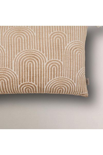 Vanilla Home Doors Husă de pernă dreptunghiulară cu ciucuri în relief boem