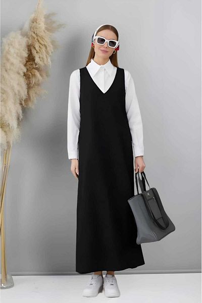 CNG MODA Hijab V-Neck Unlined Gilet