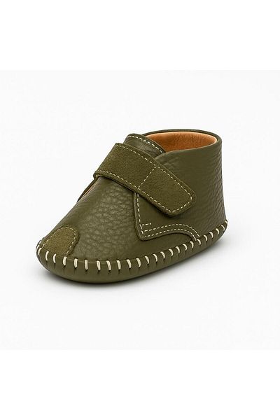 Skoonpa Orthopedic Unisex Dad and Mom 0-24 Months Baby Shoes Non-Slip Sole Handmade