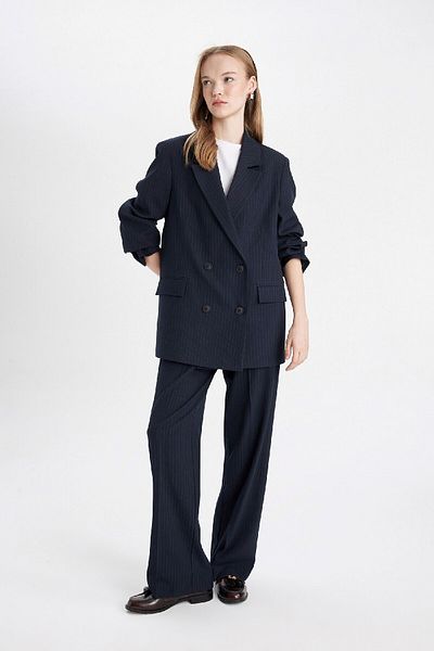 DeFacto Flexible Wide Leg Basic Trousers - D4356Ax24Au