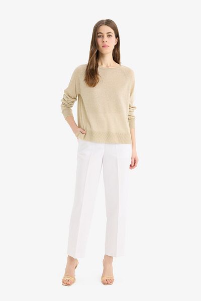 DeFacto Regular Fit Crew Neck Crew Neck Knitwear Sweater C6818Ax25Sp