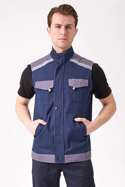 Kardelen İş Elbiseleri Blaze Summer Work Vest - Lightweight, Breathable, and Multi-Pocket