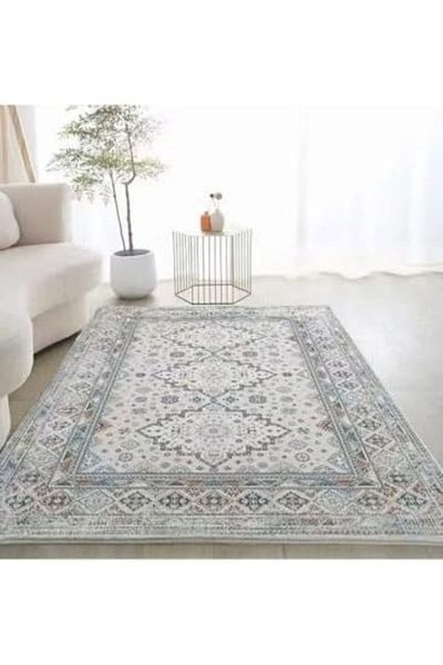 ALMUFARREJ Soft Touch Rectangle Carpet Grey 200x300cm