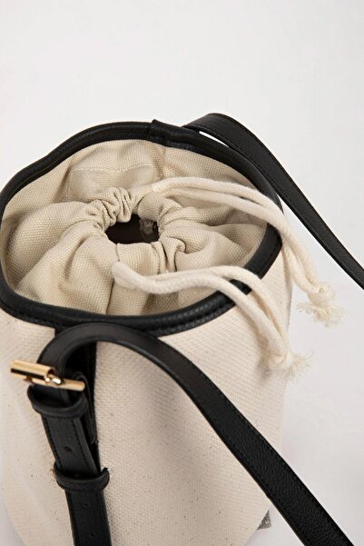 DeFacto Γυναικεία τσάντα CrossboDy Canvas - D5954AXNS