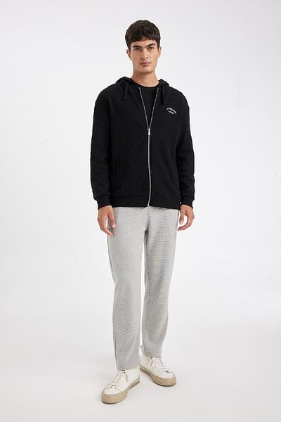 DeFacto Slim Fit Slim Fit Pocket Φούτερ - Δαντέλα στη μέση D6092ax24au