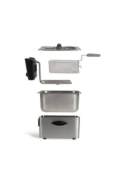 LİVOO Ηλεκτρική φριτέζα 4 L DOC243, 2000 W, Inox