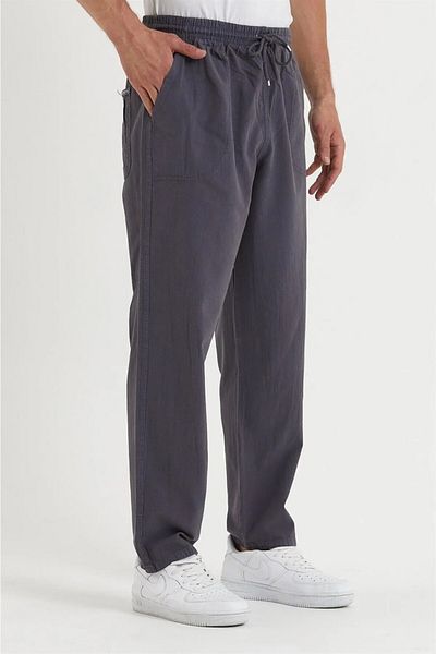 crepe sports Men's Summer Pants - Cotton and Pocket