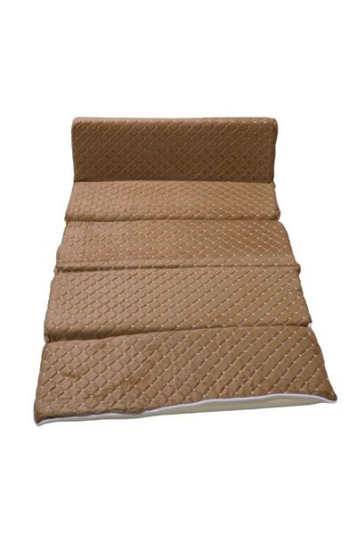 smart home A Soft And Comfortable Sponge Mattress That Is Foldable And Easy To Carry With A Bag