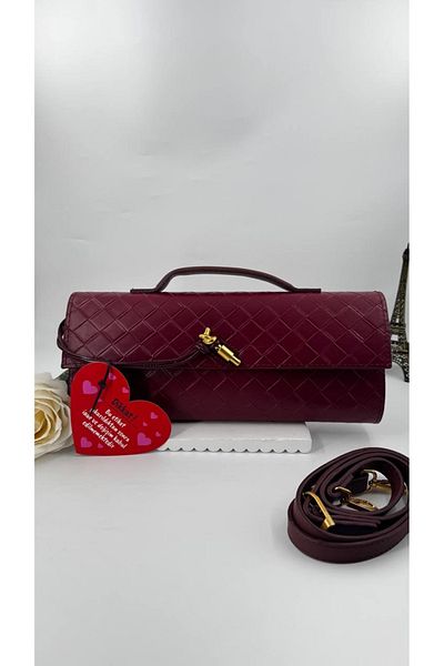 AURA Votega Patterned Clutch Bag