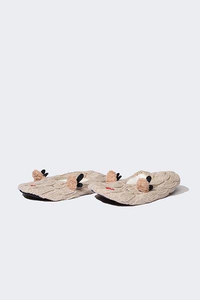 DeFacto Γυναικείες Παντόφλες Σπιτιού Flat Sole D3392ax24au