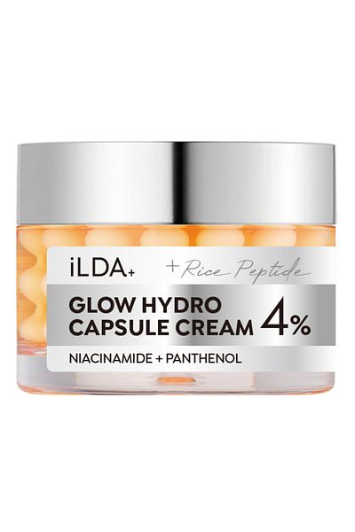 İlda iLDA Glow Hydro Capsule Cream 4% Niacinamide + Panthenol 50 ml