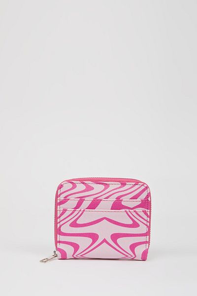 DeFacto Women's Patterned Faux Leather Wallet D7026Axns