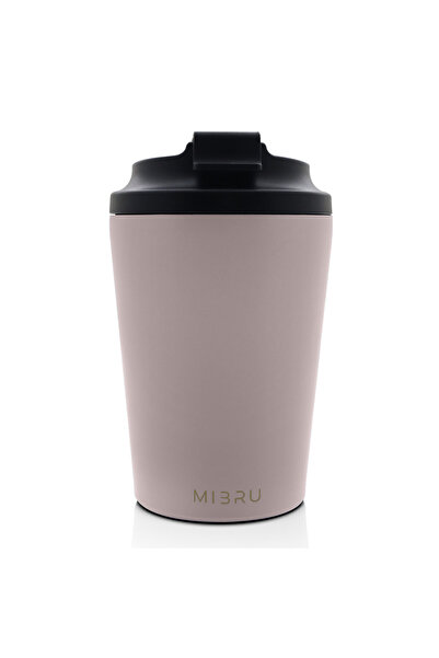 MIBRU 12OZ CEREAMIC INTERIOR CUP ASH WHITE Mibru Ceramic Vacuum Insulated Mugs 350ml (12 oz)