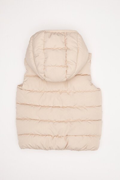 DeFacto Wasserabweisende, aufblasbare Weste mit Kapuze und Reißverschluss für Babys, A2475A525SP