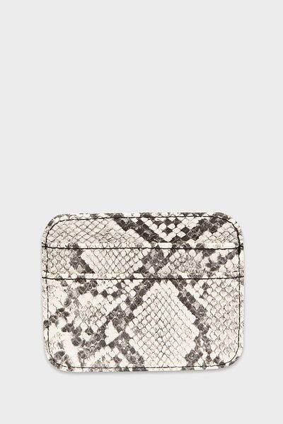 DeFacto Women's Snakeskin Printed Faux Leather Card Holder D7014Axns