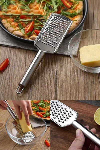 BARENDA El Rendesi Paslanmaz Çelik Limon Peynir Sarımsak Rendesi Çok İşlevli ...