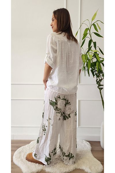 İthal Imported Patterned Trousers