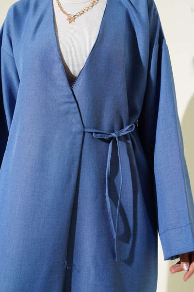 VOLT CLOTHİNG Női oldalsó kötélkötős kimonó