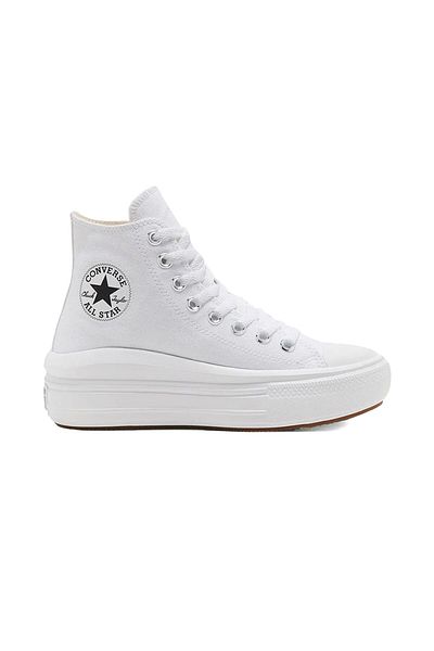 converse Ctas Move Hi Women's Casual Shoes 568498C White