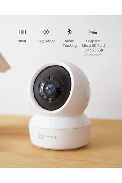 EZVIZ C6N Security Camera, 1080p CCTV Camera for Home, Wifi Indoor 360 Camera, Baby Monitor Surveill