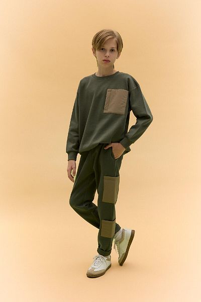 DeFacto Φούτερ Boy's Oversize Wide Fit Crew Neck Φούτερ D5788a824wn