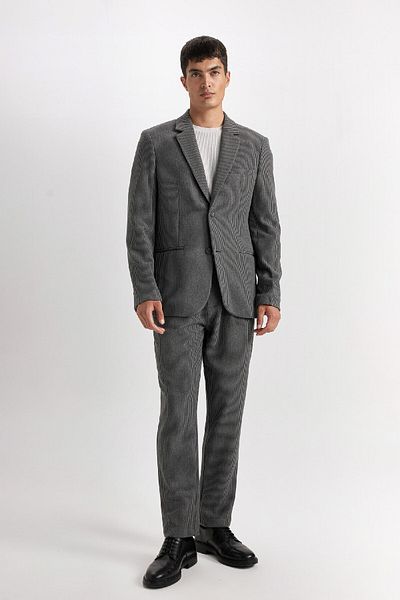 DeFacto Jacke Revers Knopf Blazer Jacke D6093ax24au