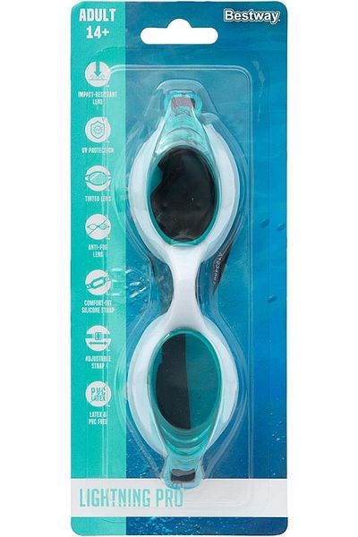 BESTWAY Lightning Pro Adult Goggles Assorted - 1 Piece