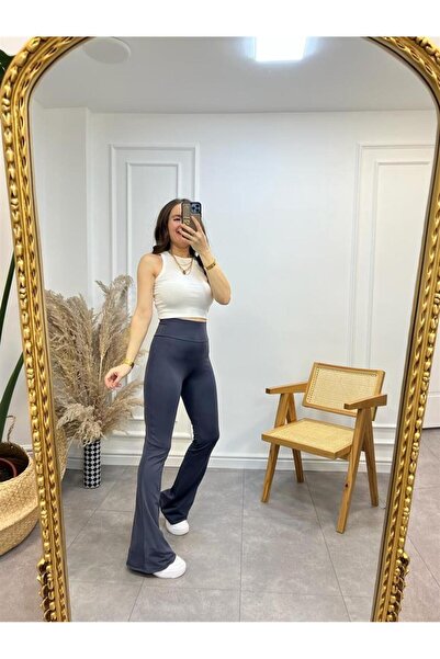 aytenli Ущільнювальні, стягуючі, з широким поясом, іспанські штани з високою ...